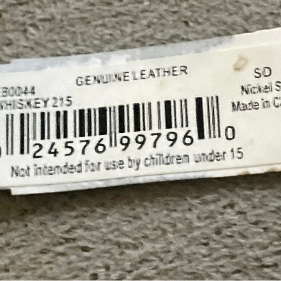 Sam Edelman NWWT Nickel & Gold Tone W/Genuine Leather ID Inspired Bracelet - Picture 8 of 15